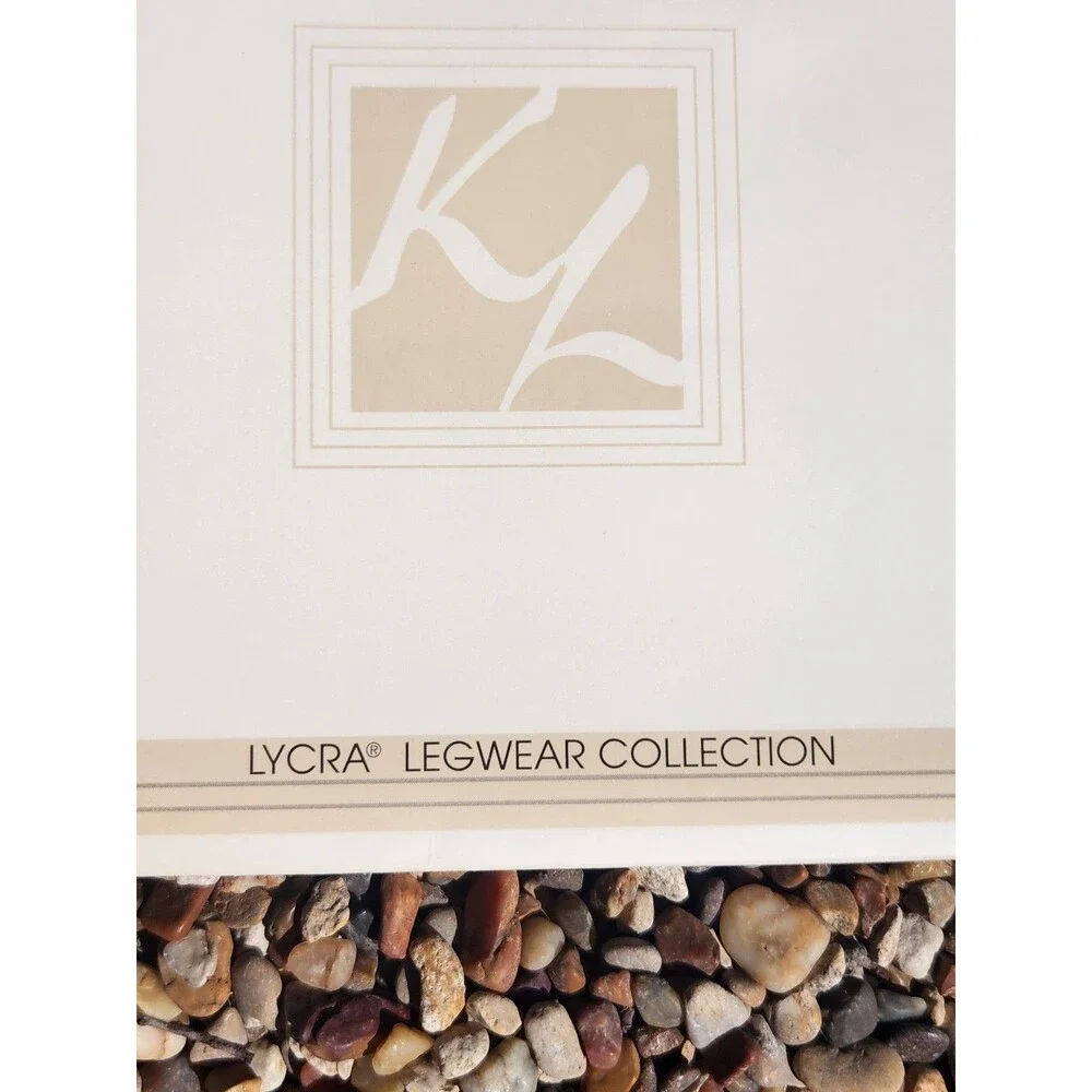 Kathie Lee BodyShaper Pantyhose Silky Sheer Plus Natural Control Top NOS Vintage
